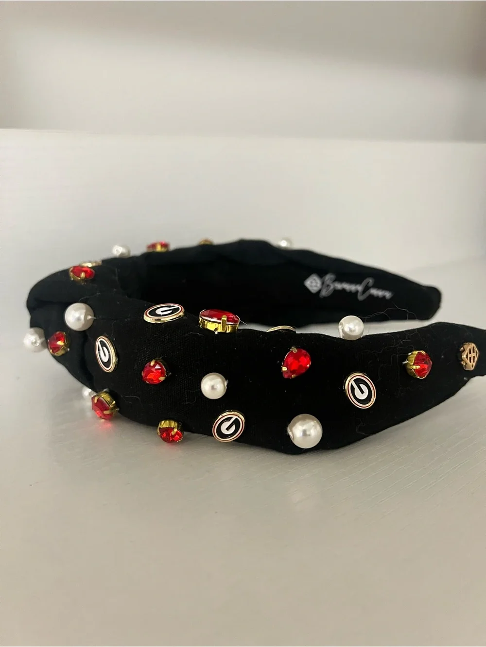 UGA Black Brianna Cannon Headband